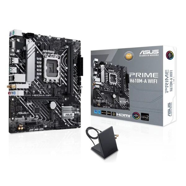 ASUS PRIME H610M-A WIFI DDR5 LGA 1700 Motherboard