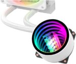 Redragon CCW-3011 ARGB 240mm Liquid CPU Cooler - WHITE - Image 4