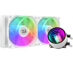 Redragon CCW-3011 ARGB 240mm Liquid CPU Cooler - WHITE
