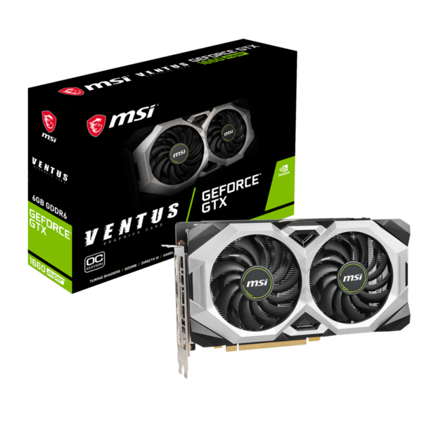MSI GeForce GTX 1660 SUPER VENTUS OC 6GB GDDR6 NVIDIA Graphics Card