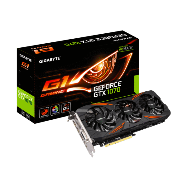 Gigabyte GeForce GTX 1070 G1 Gaming 3X OC 8GB GDDR5 NVIDIA Graphics Card