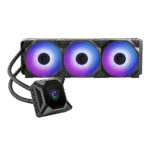 MSI MAG CORELIQUID K360 AIO LIQUID CPU COOLER, 2.4″ LCD DISPLAY