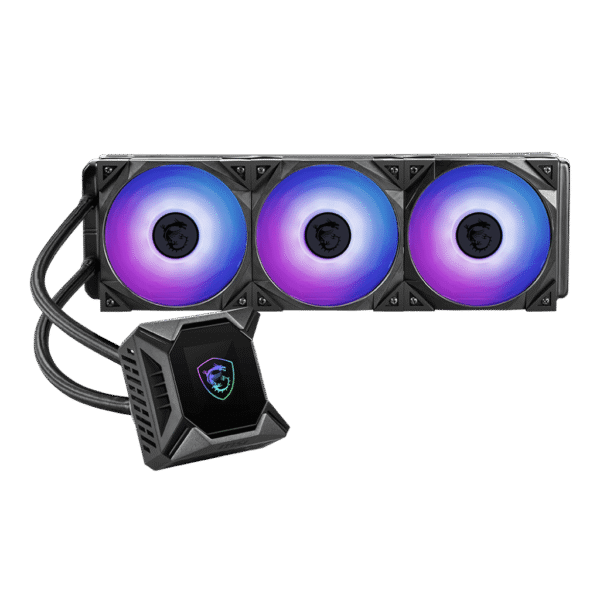 MSI MAG CORELIQUID K360 AIO LIQUID CPU COOLER, 2.4″ LCD DISPLAY