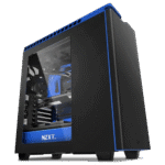 NZXT H440 Black/Blue Windowed PC Gaming Case - New Edition