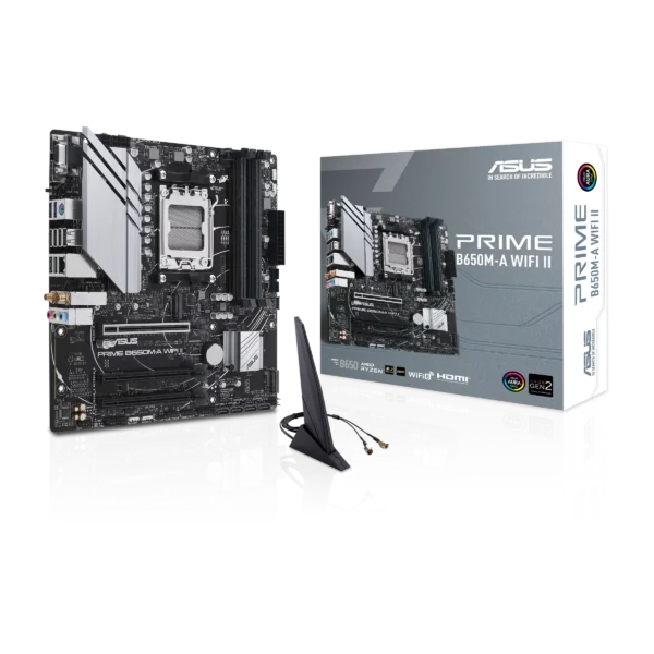 ASUS PRIME B650M-A WIFI II AM5 mATX Motherboard