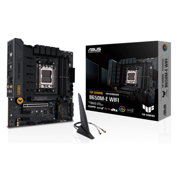 ASUS TUF GAMING B650M-E WIFI — Socket AM5/B650/DDR5/S-ATA 6Gb/s/Micro ATX