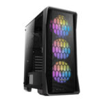 ANTEC NX360 Mid-Tower ATX 4 Fans (3xARGB + 1xBlack) Gaming Case +ANTEC ATOM V450 POWER SUPPLY - Image 2