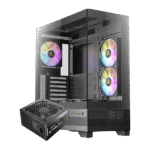 Antec CX700 3FAN ARGB Mid Tower Case + CSK 850W Pro 80 Plus Bronze ATX 3.1 – PCIE 5.1
