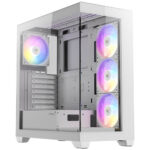 Antec CX300 ARGB + Atom B750 750W 80+ Bronze Mid Tower Gaming Case - White - Image 2