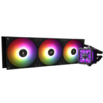 THERMALRIGHT Frozen Warframe PRO 360 BLACK With 2.73" LCD Display Screen ARGB AIO CPU Liquid Cooler