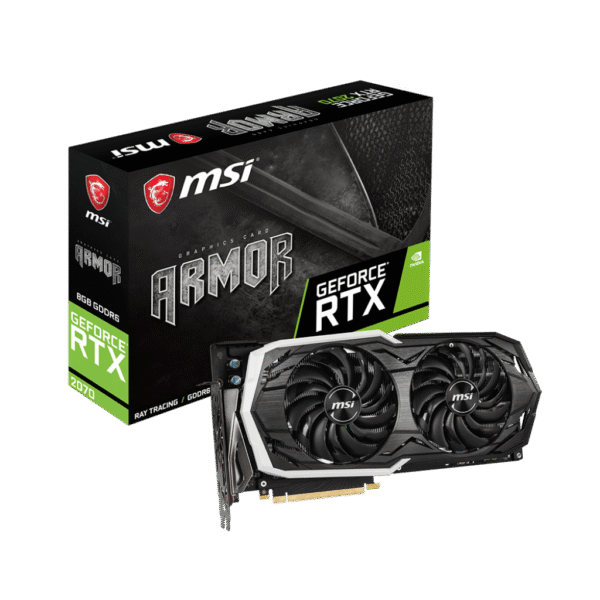 MSI Gaming RTX 2070 ARMOR 8G GDDR6 NVIDIA Graphics Card