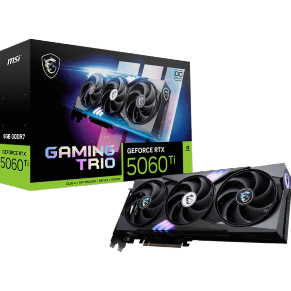 MSI GeForce RTX 5060 Ti 8G GAMING TRIO OC NVIDIA Graphics Card