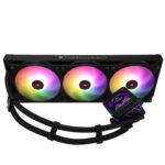THERMALRIGHT Frozen Warframe PRO 360 BLACK With 2.73" LCD Display Screen ARGB AIO CPU Liquid Cooler - Image 7