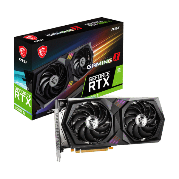 MSI GeForce RTX 3060 Ti GAMING X 8G LHR NVIDIA GRAPHICS CARD