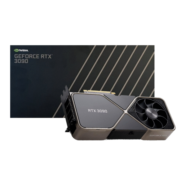 NVIDIA GeForce RTX 3090 Founders Edition 24GB GDDR6X NVIDIA Graphics Card - Titanium/Black