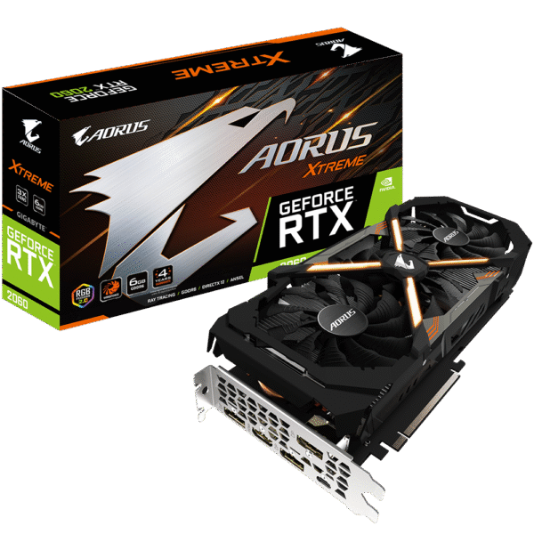 AORUS GeForce RTX 2060 XTREME 6GB GDDR6 NVIDIA Graphics Card