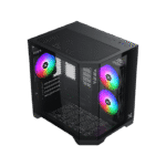 XIGMATEK CUBI M NANO 3XFRGB FAN MICRO-TOWER GAMING CASE - Image 3