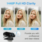 Rapoo C280 Webcam 1440P 2K - Built-in Microphone - Image 2