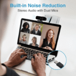 Rapoo C280 Webcam 1440P 2K - Built-in Microphone - Image 4