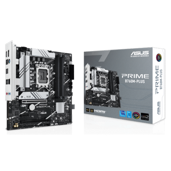 ASUS PRIME B760M-PLUS DDR5 LGA 1700 Intel Motherboard