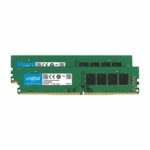 Crucial 16GB (2X8) DDR4 3200MHz CL22 Desktop  Memory
