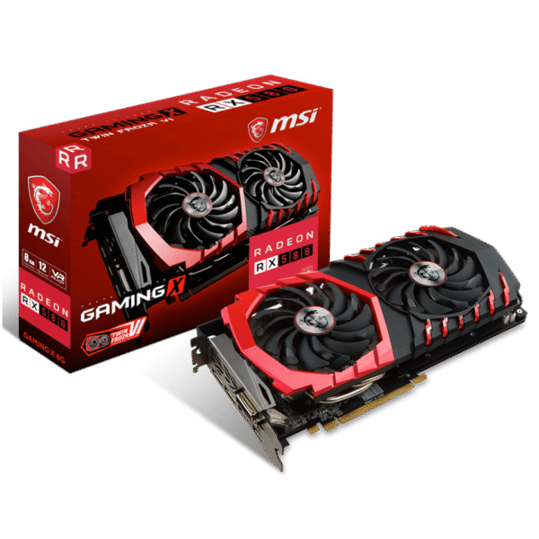 MSI RX 580 GAMING X 8G GDDR5