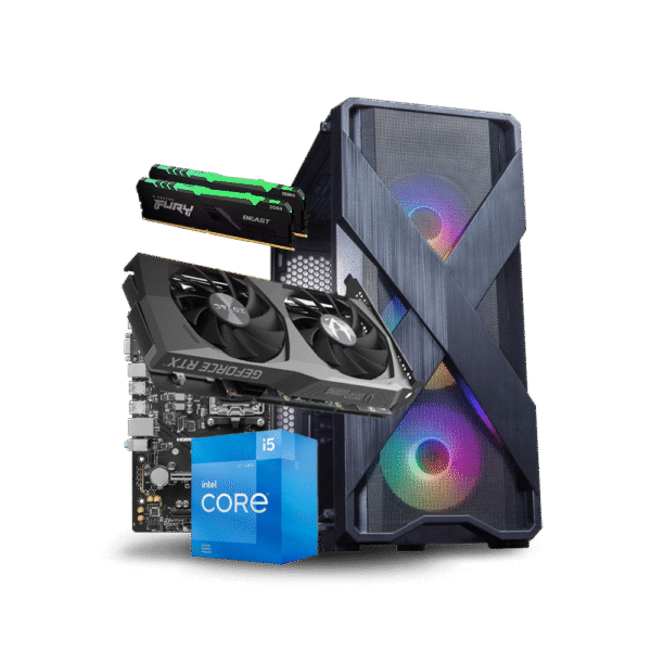 X GAMING | CORE I5 12400F + RTX 3060 12GB