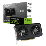 ASUS Dual GeForce RTX 5050 8GB GDDR7 OC Edition Nvidia Graphics Card