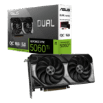 ASUS Dual GeForce RTX 5060 TI 16GB GDDR7 OC Edition Nvidia Graphics Card