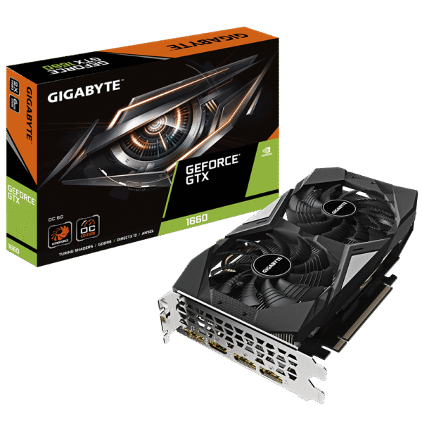 GIGABYTE GeForce GTX 1660 6GB OC GDDR5 2XWindforce Fans NVIDIA Graphics Card