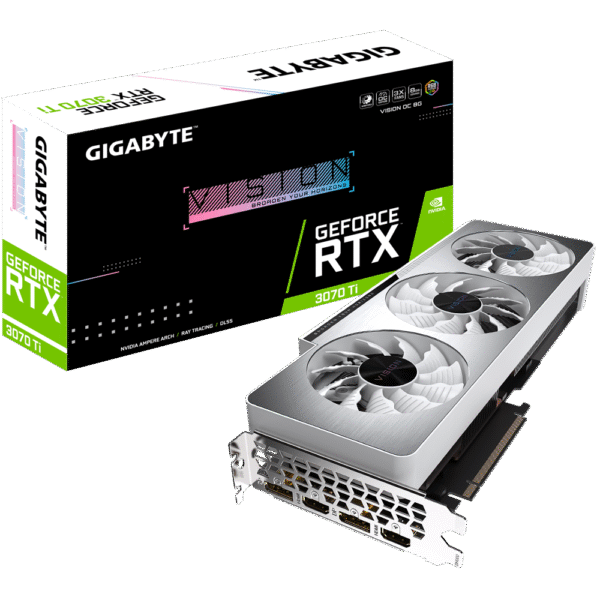 GIGABYTE RTX 3070 TI VISION OC 8G GDDR6 Nvidia Graphics Card