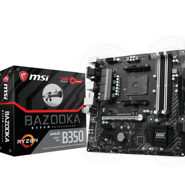 MSI B350M BAZOOKA AMD AM4 Motherboard