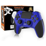 COUGAREGY T29 Vibration Wired Controller Dualshock for PC/PS4/PS5 - Blue - Image 4