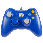 Microsoft XBOX 360 Wired Controller for Windows - Generic - Blue