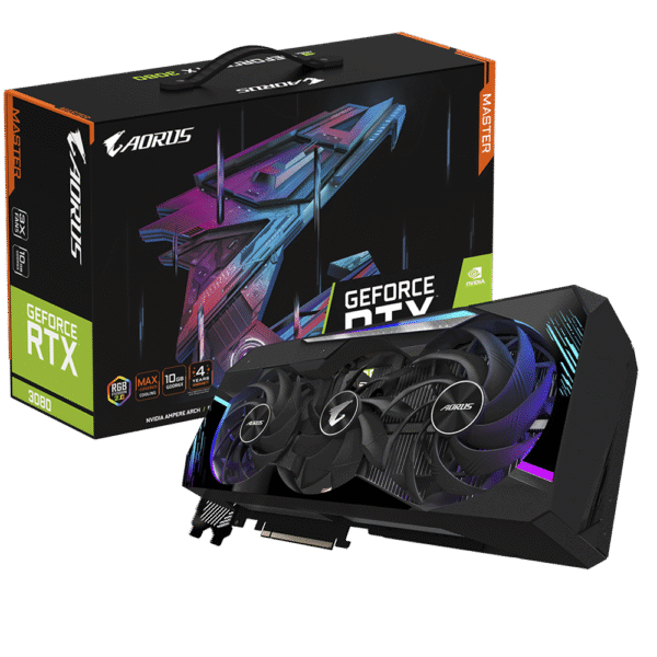 GIGABYTE AORUS GeForce RTX 3080 MASTER 10G GDDR6X Nvidia Graphics Card