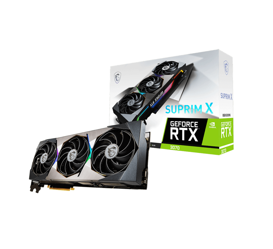 MSI GeForce RTX 3070 SUPRIM X 8GB
