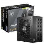MSI MAG A850GL PCIE5 850W ATX 3.1, PCIe 5.1 80+GOLD Full Modular Power Supply