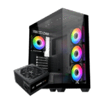 XIGMATEK BLAST 4XFan ARGB Mid-Tower Case + ASGARD 750W 80+ BRONZE POWER SUPPLY