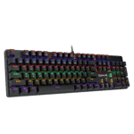 Redragon K608 Valheim Rainbow RGB Backlit Brown Switch Mechanical Gaming Keyboard - Image 3