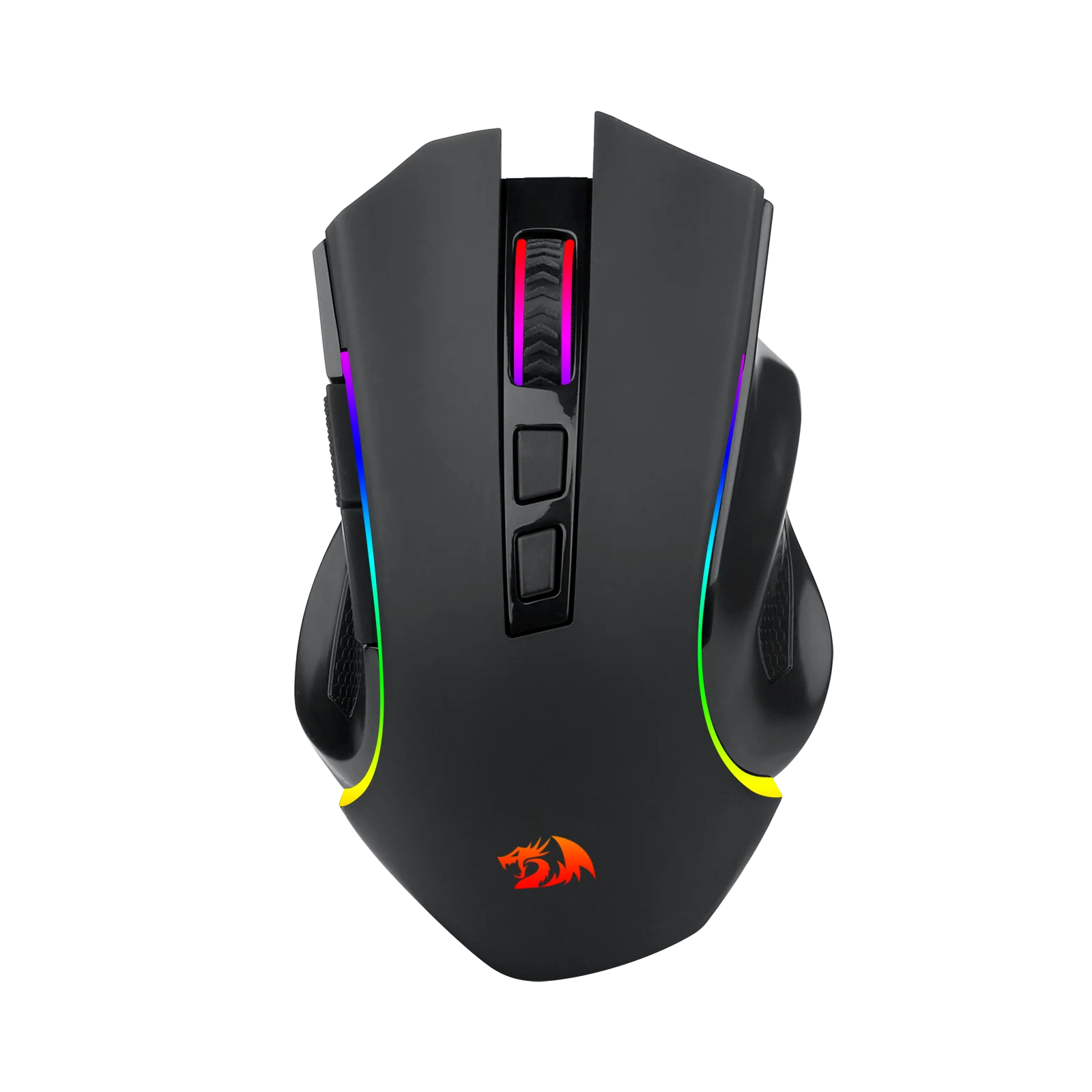 Redragon M602 Griffin RGB Wireless/Wired Gaming Mouse RGB Spectrum Backlit, 8,000 DPI Adjustable, 7 Programmable Buttons