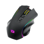 Redragon M602 Griffin RGB Wireless/Wired Gaming Mouse RGB Spectrum Backlit, 8,000 DPI Adjustable, 7 Programmable Buttons - Image 4