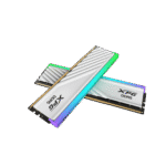 XPG Lancer Blade RGB 32GB (2x16GB) DDR5 DRAM 6000MT/s CL36 Intel XMP 3.0 & AMD EXPO, Desktop Gaming Memory — White