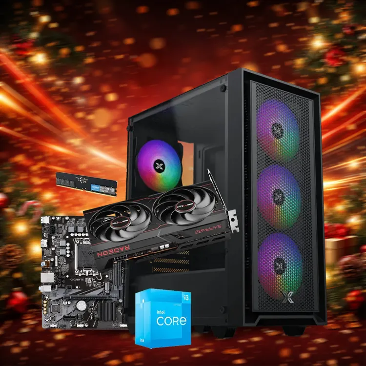 NEW YEAR | CORE I3 12100 + RX 6600 8G