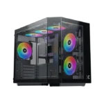 Xigmatek CUBI M 3XARGB Fan MID-TOWER GAMING CASE + X-Power 600W 80+ White POWER SUPPLY