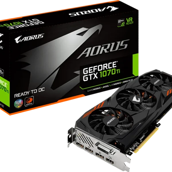 GIGABYTE AORUS GeForce GTX 1070 TI 8GB GDDR5 NVIDIA Graphics Card