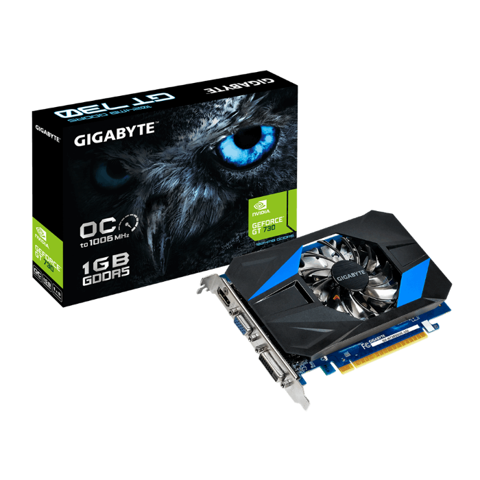 GIGABYTE GeForce GT 730 1GB GDDR5 NVIDIA Graphics Card