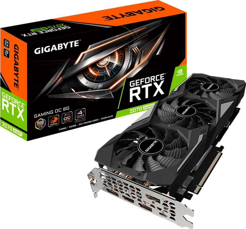 GIGABYTE GeForce RTX 2070 SUPER GAMING OC 8G GDDR6 NVIDIA Graphics Card