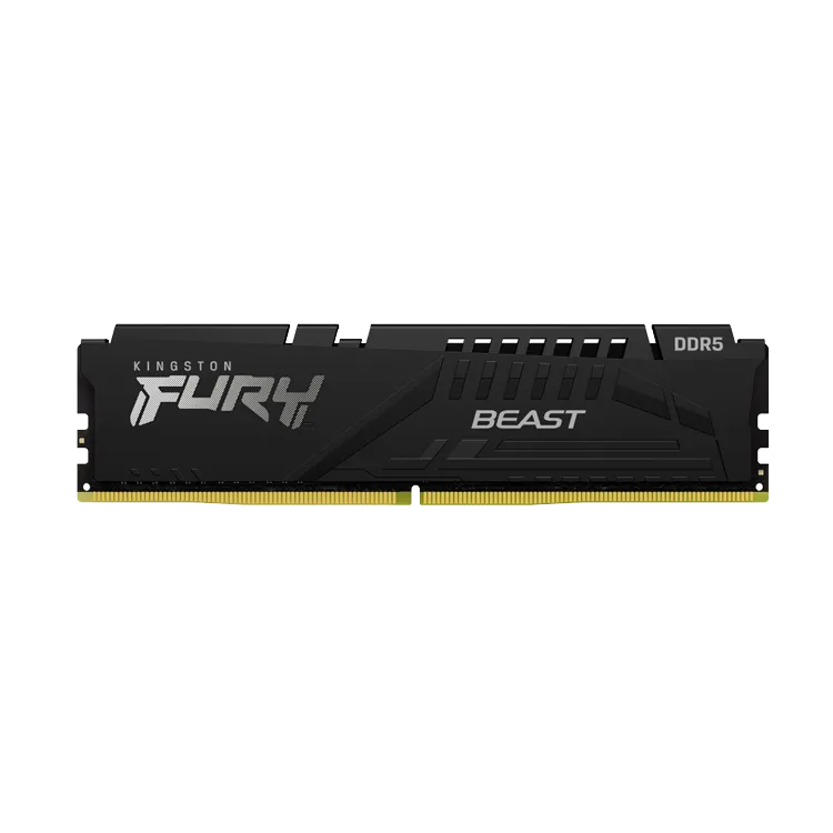 Kingston Fury Beast DDR5 RGB 16GB 600MT/s DDR5 CL36 DIMM Desktop Gaming Memory Single Module