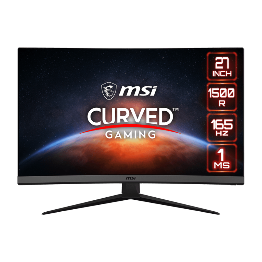 MSI Optix G27C7 Curved 1920 x 1080 (FHD) 27 Inches 1MS 165Hz Gaming Monitor 1