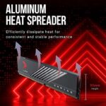 PNY XLR8 Gaming MAKO 32GB (2x16GB) DDR5 DRAM 6000MT/s CL40 Intel XMP 3.0 & AMD EXPO, Desktop Memory - Image 4